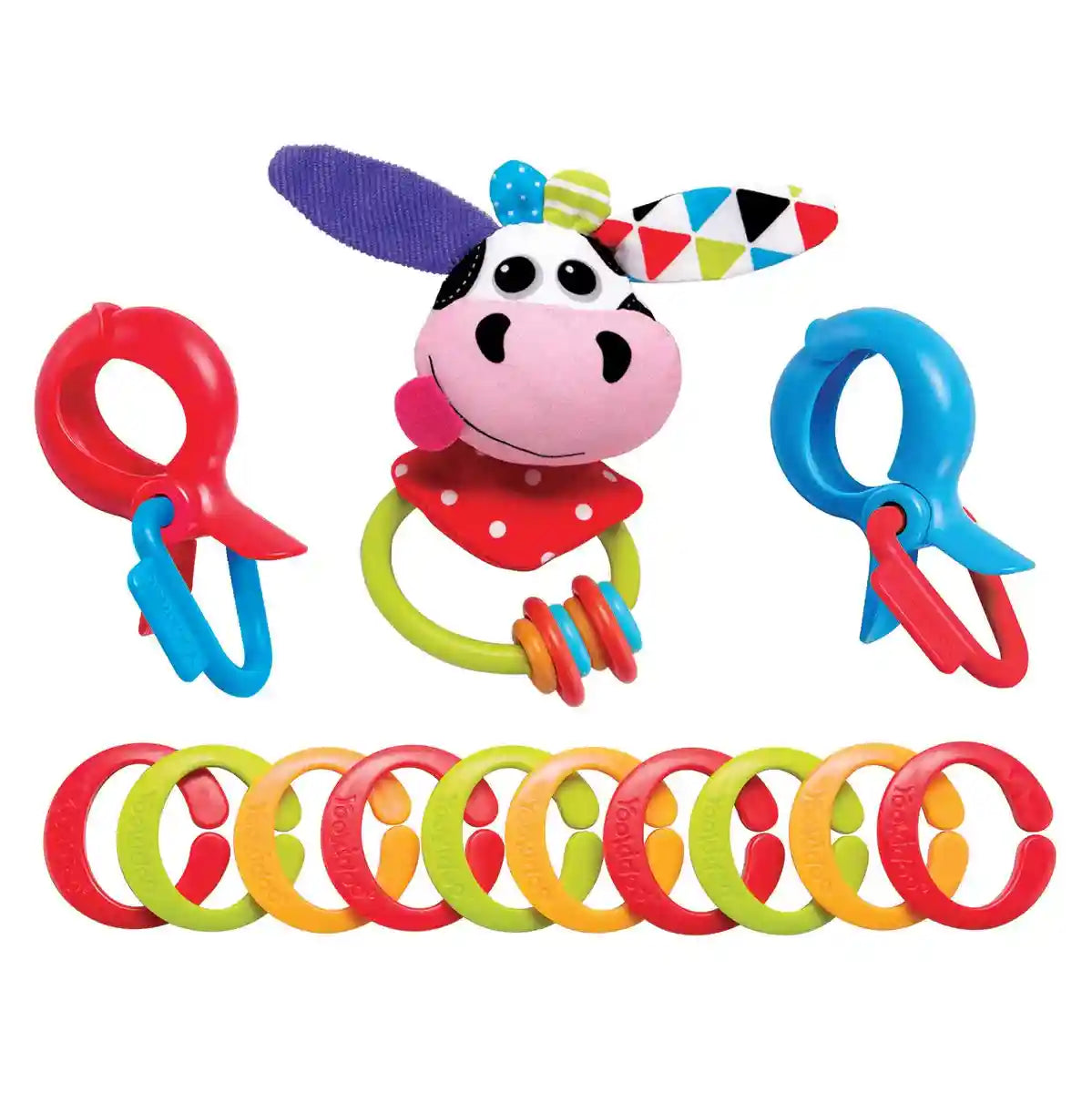Yookidoo A Multi-Purpose Set Of Clips For Kids-, Multi-Color