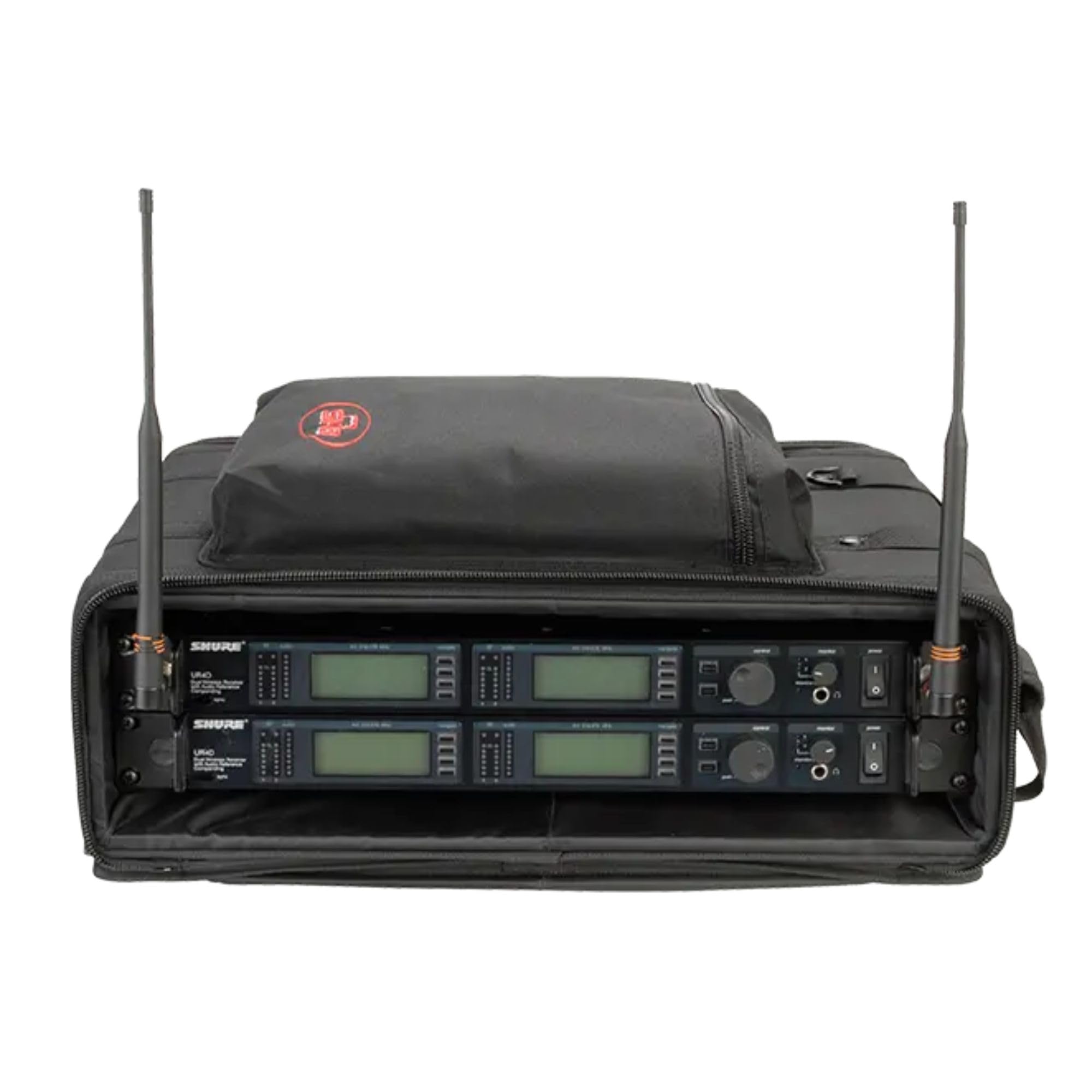 Skb Two Space Soft Rack Case, 2U Size, Black