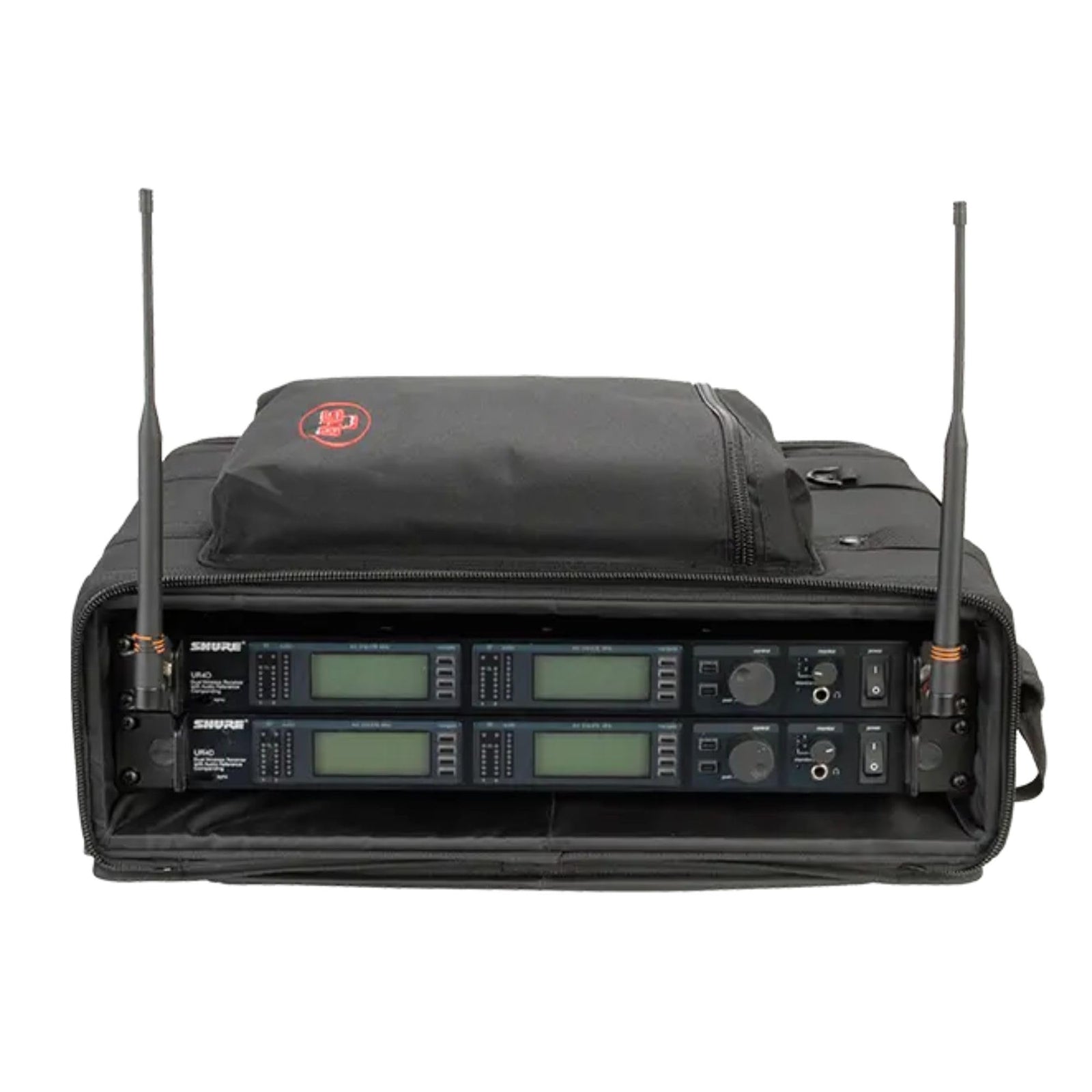 Skb Two Space Soft Rack Case, 2U Size, Black