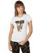 Sequin Detail Round Neck Short Sleeves T-Shirt For Women,Soft, breathable fabric for all-day comfort.