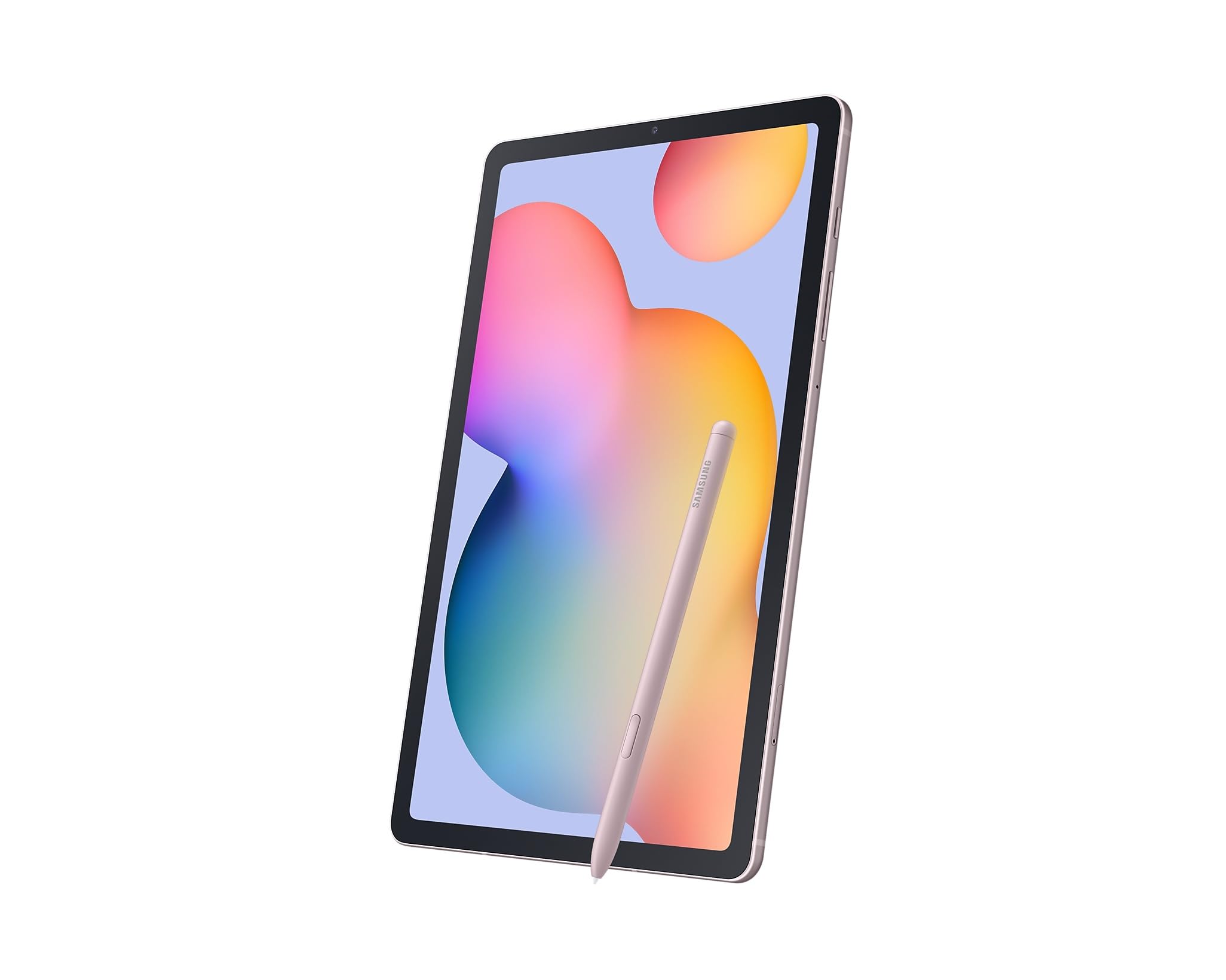 هاز Samsung Galaxy Tab S6 Lite الوردي جهازًا لوحيًا متعدد الاستخدامات بنظام أندرويد، مصمم للإنتاجية، الإبداع، والترفيه