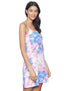 Carina Cotton Printed Spaghetti Straps Above Knee Length Nightgown for Women