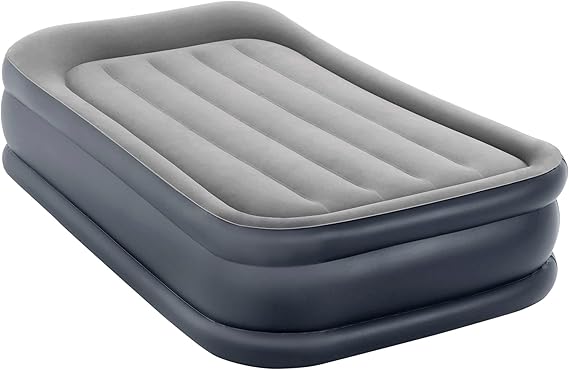 INTEX Inflatable air mattress, standard, with Fiber-Tech PVC technology (1.52m*2.03m*51cm)