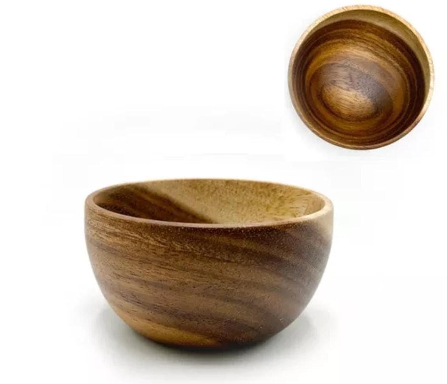 بولة خشب عميقة متعددة الاستخدام للمطبخ والتقديم