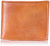 Bidenli Faux Leather Camel Bifold Wallet C111 for Men, Size 5 * 3 * 1