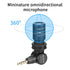 BOYA Mini Shotgun Microphone Plug & Play for Smartphone & DSLR Cameras (TRRS)