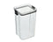 Generic ,Acrylic Square Deep Cereals Container Containing Tightly Sealed Lid With Modern Design And High Quality Material Practical For Kitchen