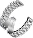 Generic Metal Replacement Smartwatch Wristband – 22mm Silver Strap Compatible with Samsung Gear S3