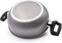 Celar Aluminium Non-Stick Casserole 26cm Bakelite Soft Touch Grey Made in Portugal