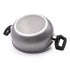 Celar Aluminium Casserole with Soft Touch Bakelite Handle, 22 cm, Non-Stick