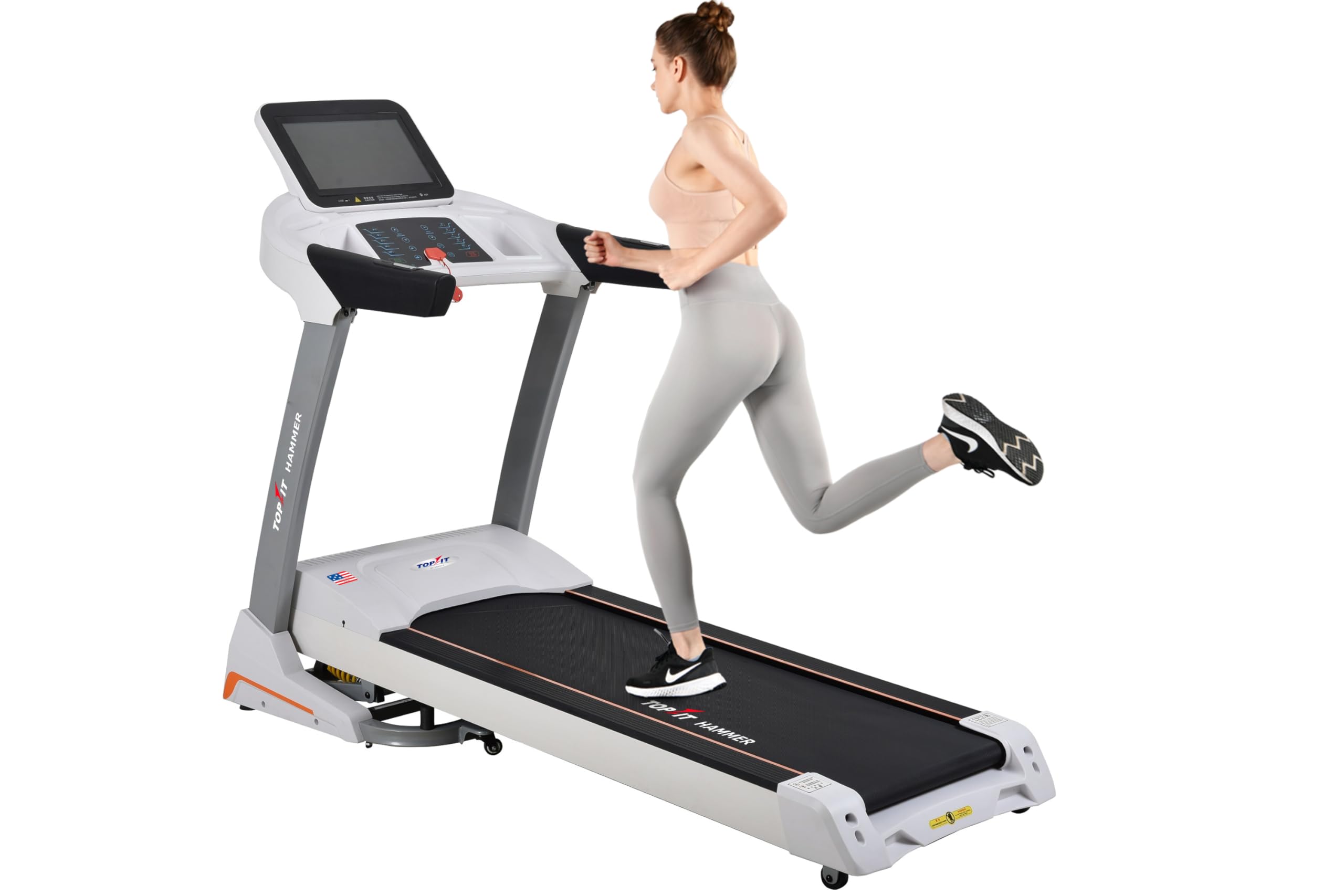 جهاز المشي توب فيت MT-X-باور  – محرك 4.5 حصان وشاشة 15.6 بوصة ونظام أندرويد كامل