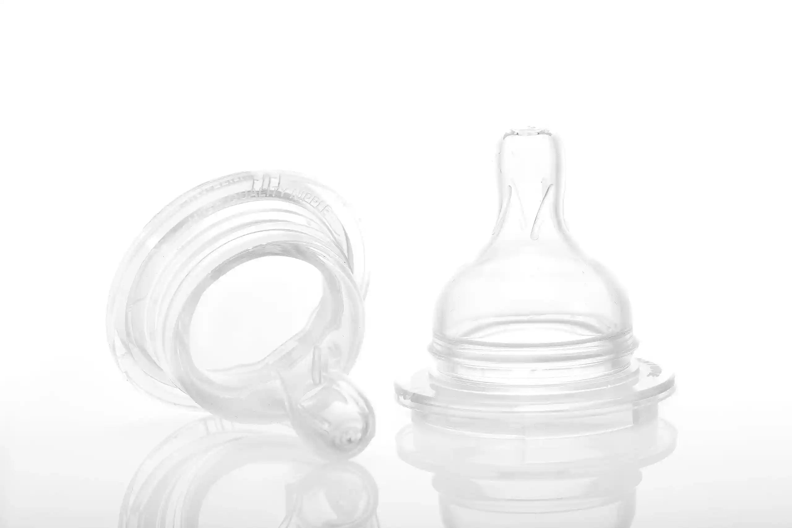 Japlo Nana Natural Feeding Bottle - 160ml, with Anti-Colic Nipple & Lukewarm Water Mixer, Separate Handles for Easy Feeding - Safqqa Egypt