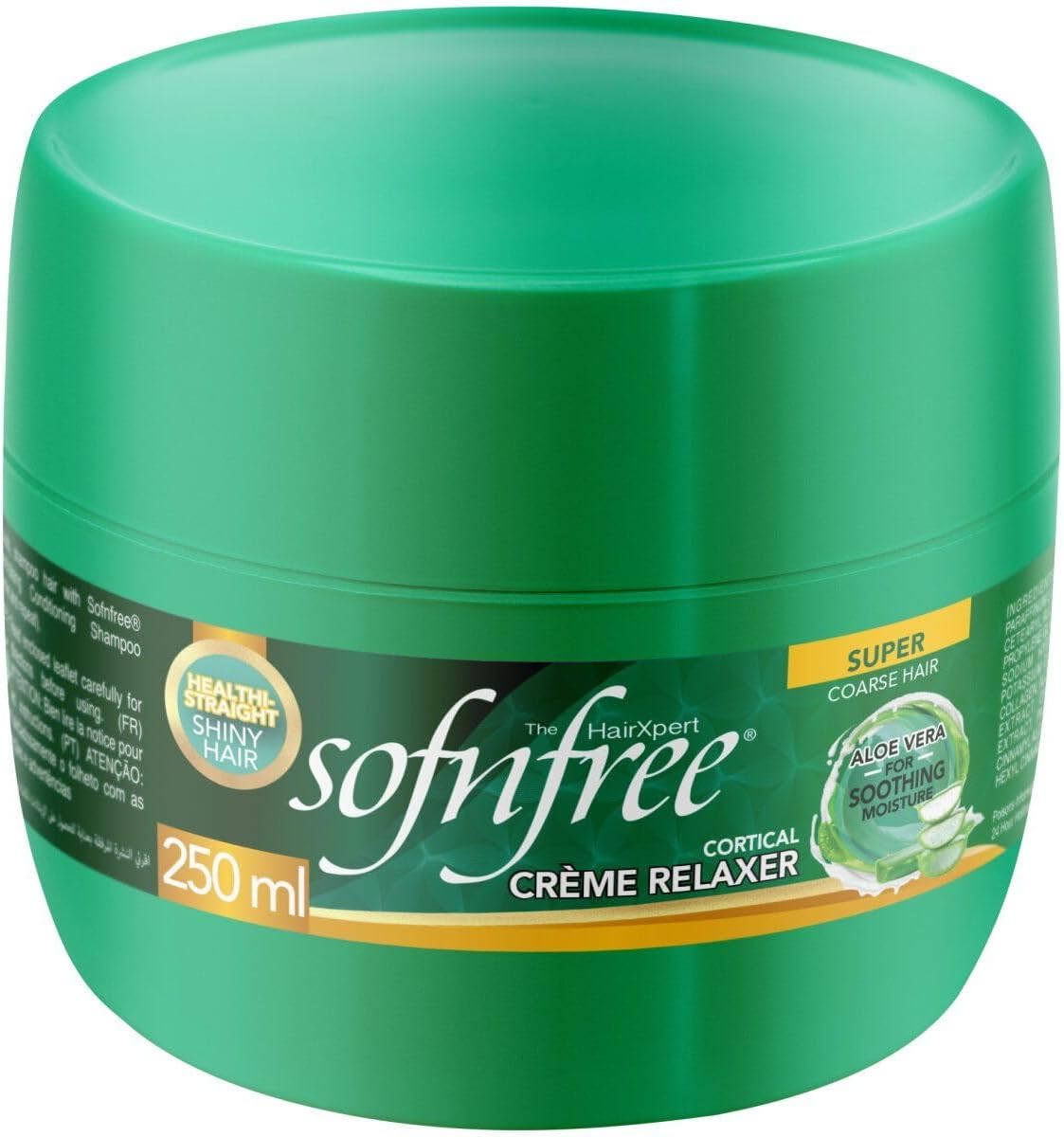 Sof N' Free Super Cortical Creme Relaxer For Hiar 250 ml