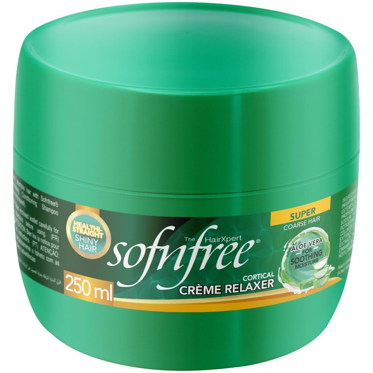 Sof N' Free Super Cortical Creme Relaxer For Hiar 250 ml