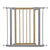 Hauck Deluxe Wood and Metal Pressure Fix Safety Gate - Metallic