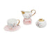 Oxford 24-Piece Tea Set – Elegant Porcelain Design for Home and Parties - Two pieces missing (cup and saucer)