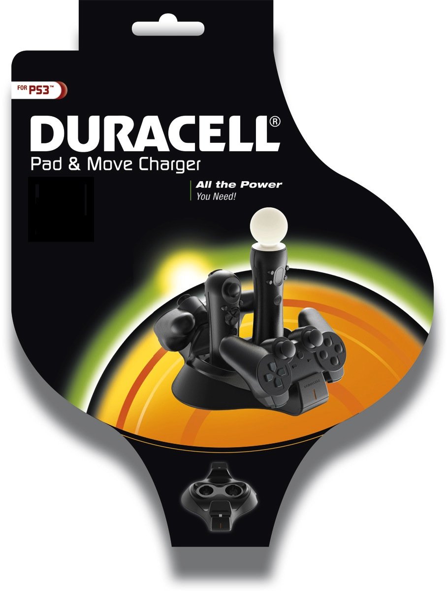 شاحن أجهزة تحكم دوراسيل باد آند موف لجهاز PS3