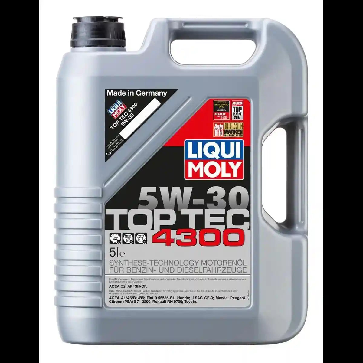 Liqui Moly Top Tec 4300 5W-30 - Safqqa Egypt