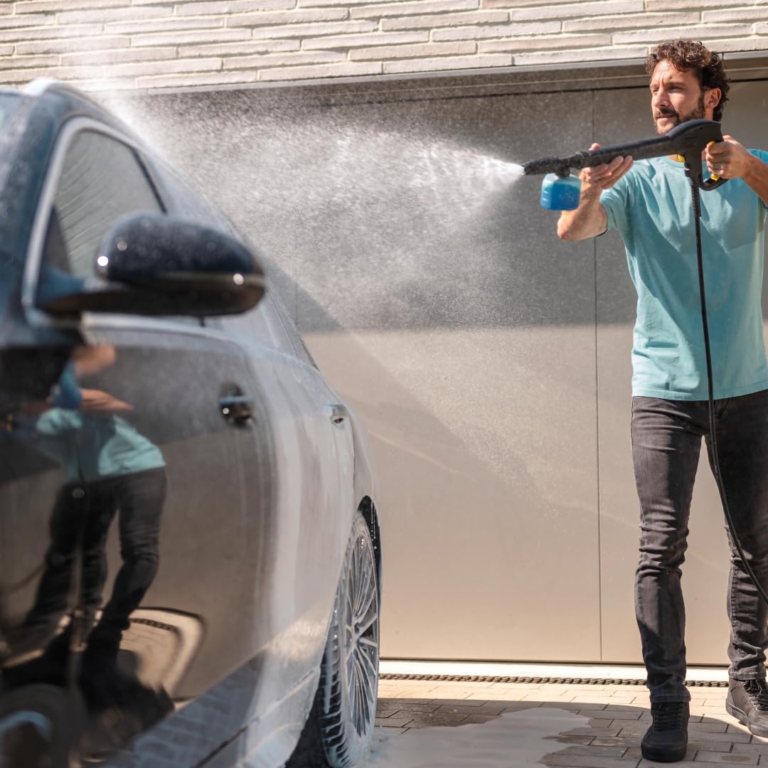 Karcher K 5 Classic Pressure Washer, German Technology, 145 Bar, Powerful Cleaning Performance, High-Pressure, Multiple Accessories, Compact & Adjustable, Yellow – Safqqa Egypt