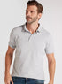 Solid Polo Shirt with Short Sleeves