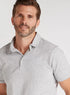 Solid Polo Shirt with Short Sleeves