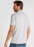 Solid Polo Shirt with Short Sleeves