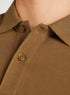 Solid Polo T-shirt with Short Sleeves