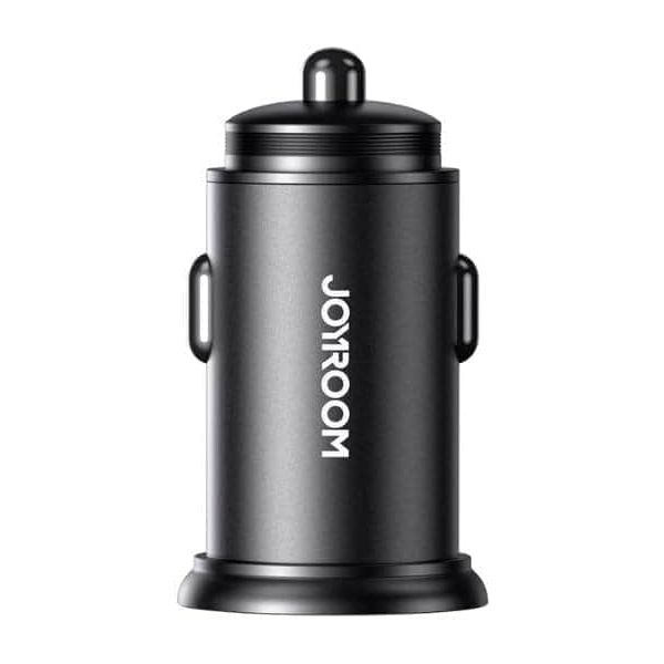 JOYROOM KX3493 smart car charger , 2 in 1 fast dual USB super fast charging ,3.4 A ,White