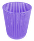 Al Helal and Star Palm Line Round Plastic Waste Basket for Home and Office Use