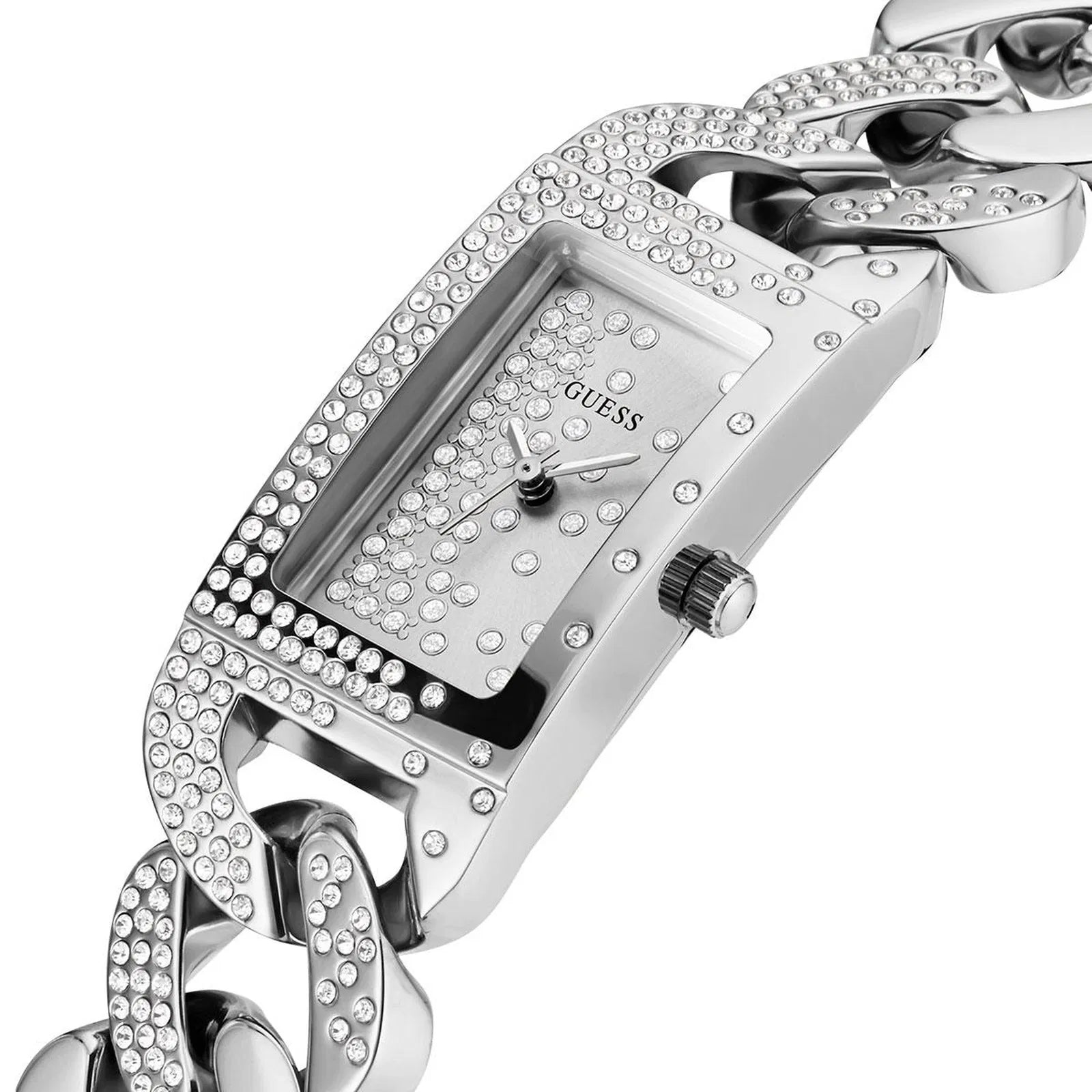 GUESS Women’s Starlit Silver Watch