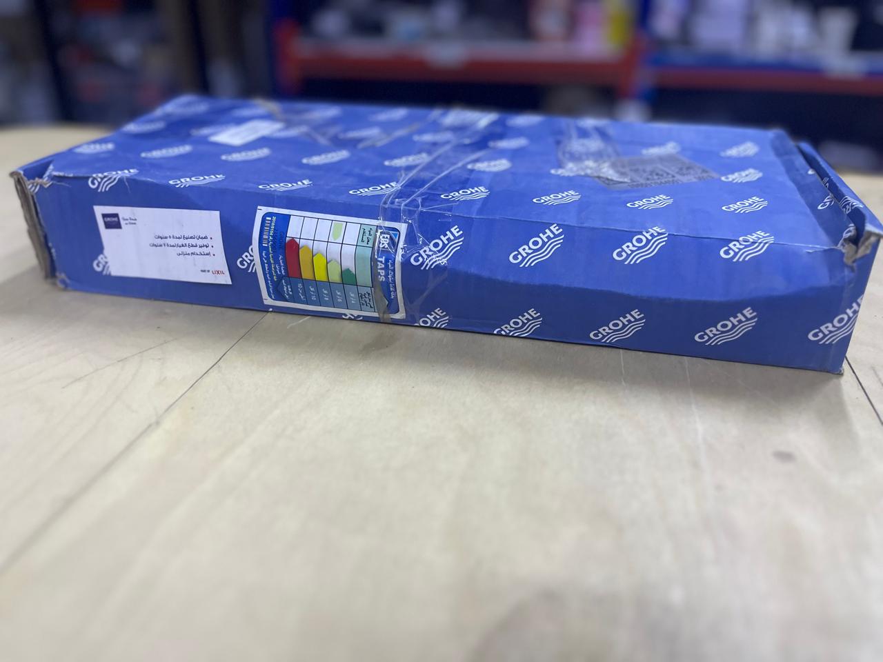 GROHE 23569LS3 Basin Mixer Tap 2015, High Spout Bathroom Faucet, Chrome Finish-Damage Box