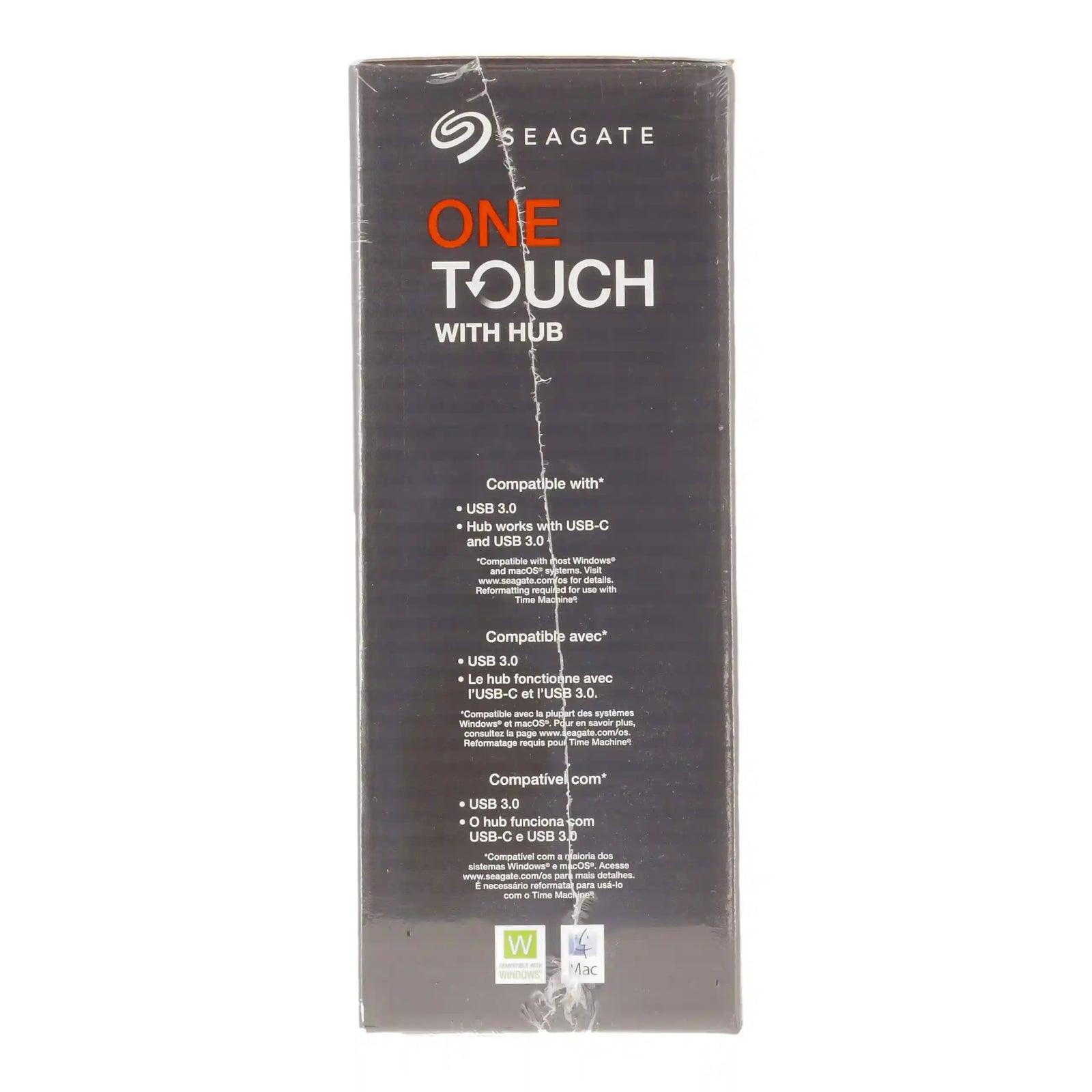 قرص صلب خارجي Seagate One Touch Hub 20TB – USB-C وUSB 3.0 مع خطة Adobe Photography 4 أشهر