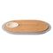 BergHOFF Two-Sided Cutting Board with Tray – Multi-Functional Kitchen Board (40.5 × 23.6 × 3.2 cm)