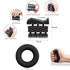 Serveuttam Hand Grip Strengthener, Strength Trainer with Finger Exerciser, Forearm Workout, Finger Stretcher, Stress Relief Ball (Combo Hand Grip) (Multicolour)
