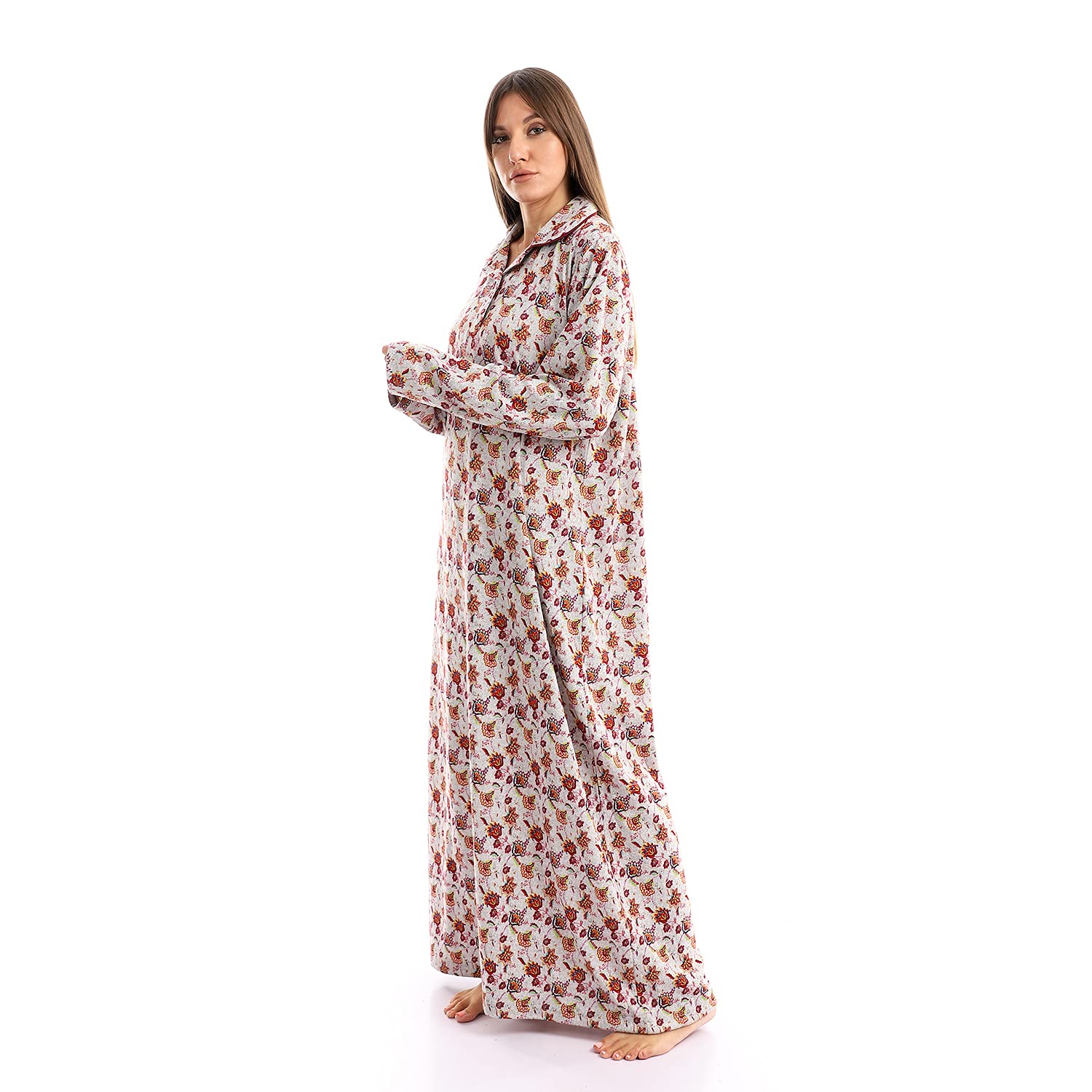 Kady Nightdresses & Nightshirts Long Sleeves Cotton For Women