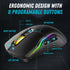 Rapoo VPRO VT200 IR RGB Wired Gaming Mouse Programmable Buttons 6200 DPI LED Multicolor Black