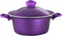 Kitchenia 28cm Deep Granite Pot Cookware Purple