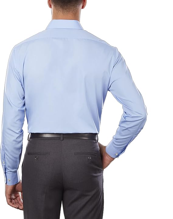 Van Heusen Men’s Formal Shirt Classic Fit Blue – Safqqa Egypt