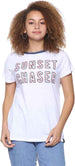 Splash Cotton Ribbed-Trims Regular-Fit T-shirt For Women - Safqqa Egypt