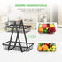TXG 2-Tier Metal Fruit Basket – Modern Kitchen