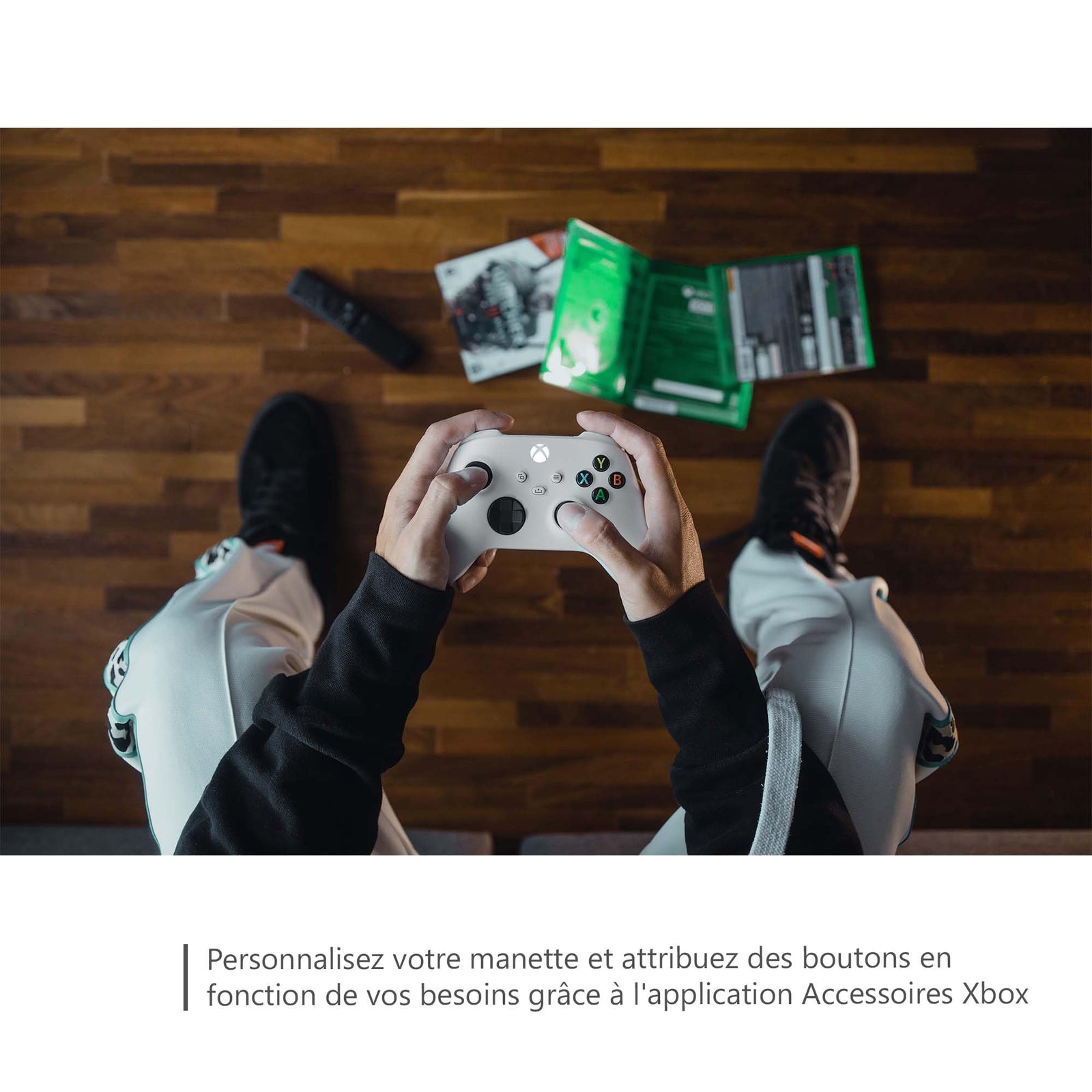 وحدة تحكم Xbox اللاسلكية – أبيض روبوت