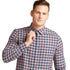 Splash Smart Plaid Long Sleeves Shirt for Men