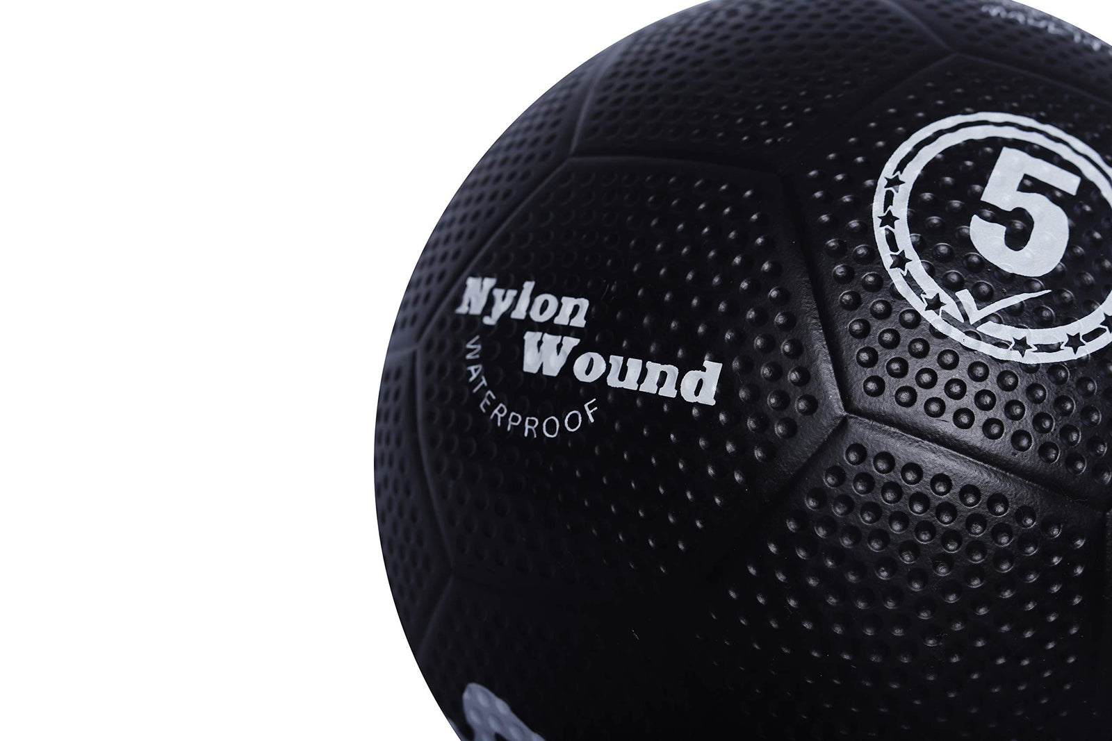 Synplay SS00130 Rubber Soccer Ball – Dimpled, Size 5