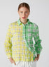 Chequered Shirt with Long Sleeves - Safqqa Egypt