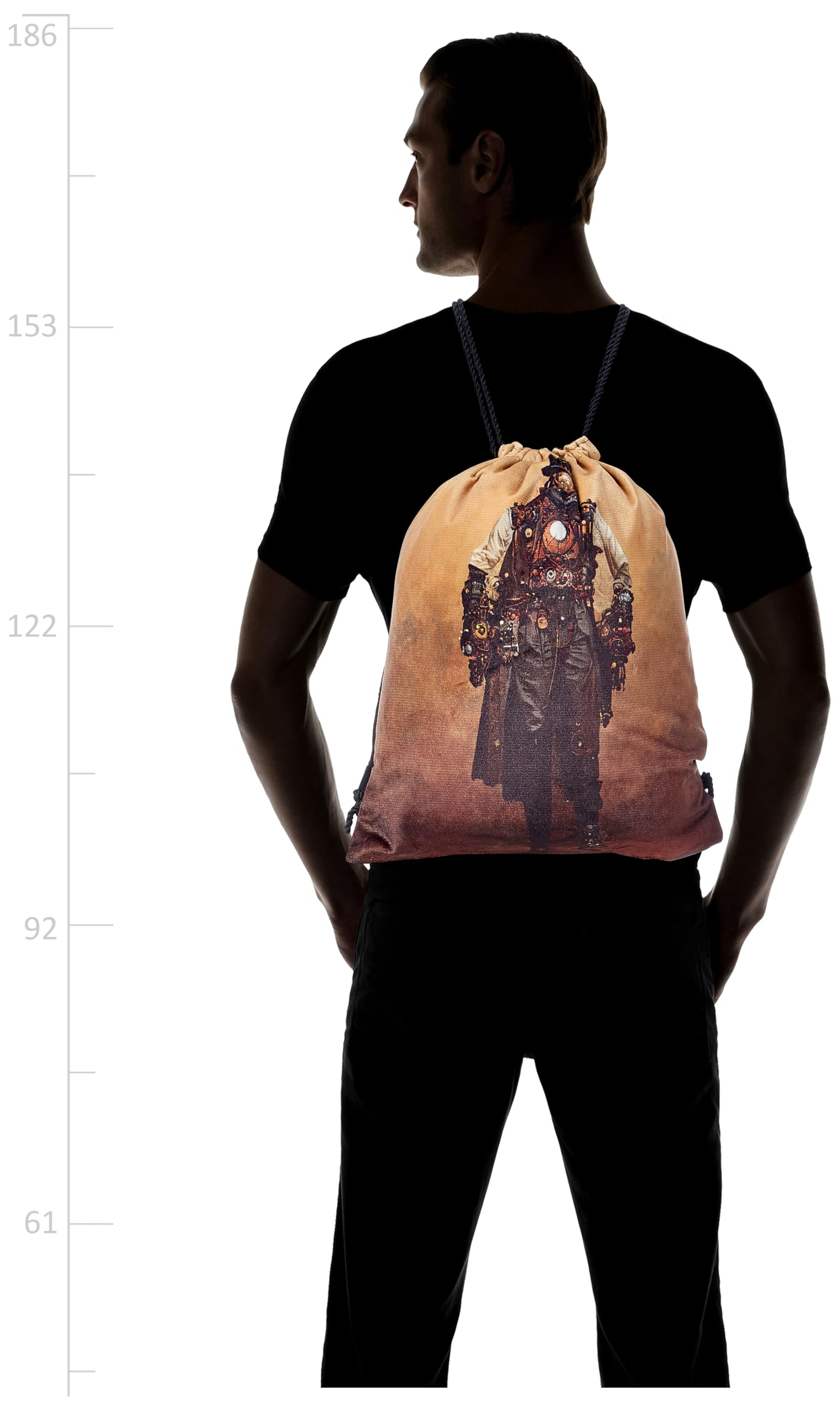 شنطة برباط من تات - 720، متعددة الألوان، كبير L