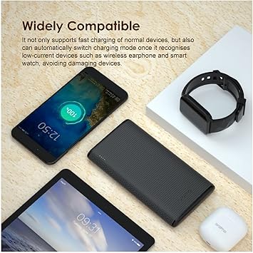 Oraimo Power Bank OPB-P113D 10KmAh Black By sea