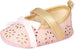 Mix & Max Two-Tone Faux Leather Velcro-Strap Bow-Detail Shoes for Girls - Safqqa Egypt