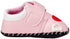 Mix & Max Embossed Embroidered Heart Velcro Strap Shoes for Girls