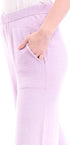 Ravin Women’s 96468 Elastic Waist Wide-Leg Knitted Pants - Lilac