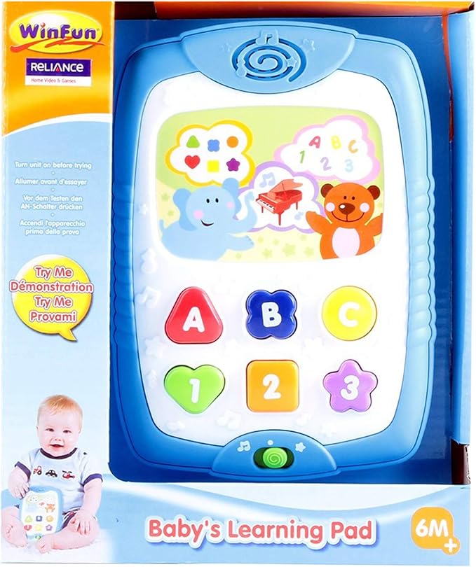 وسادة أنشطة تعليمية كبيرة للأطفال من Winfun- لتنمية مهارات التنسيق بين اليد والعين